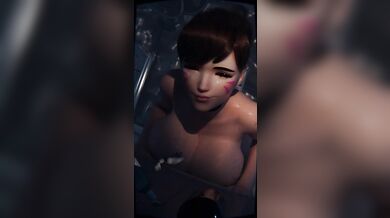 Shower-time with GigaEnjoyer - Hardcore Hentai Porn!