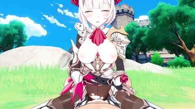 [Genshin Impact] Miko's Erotic Journey: Chris Gets Pounded