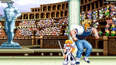 Busty Shemale Gets Tested in Hardcore Group Sex (gangbang)