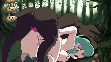 Saria and Her Furry Friend