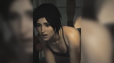Lara Croft vs Gwen Stacy in a Raunchy Adventure