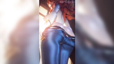 Ass to Ass Action with Nami and her Bouncy Booty