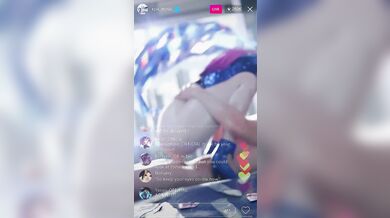 Ahri's Wet and Wild Orgasmic Escapades with Gennariel on KDA Live Show P1