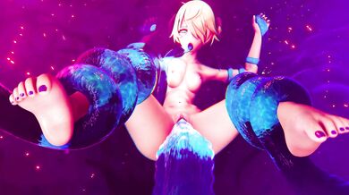 Tokyo Ghoul: Re - Touka Kirishima x Kaneki Ken in a Fetishistic Slimy Orgy