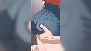 The Bathroom Bangers: Powerful Pee Break with Denji