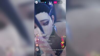 Kaisa's Swinging Boobs in KDA Live Show 2 with Gennariel