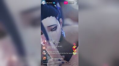 Kaisa's Swinging Boobs in KDA Live Show 2 with Gennariel