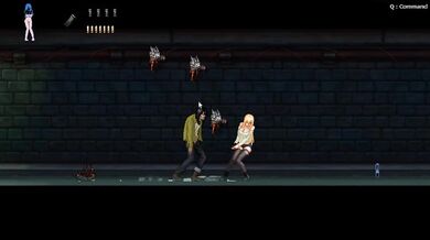 Cum-guzzling Sluts Get DP'd by Tentacle Monsters in Futuristic Megalopolis