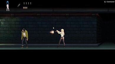 Cum-guzzling Sluts Get DP'd by Tentacle Monsters in Futuristic Megalopolis