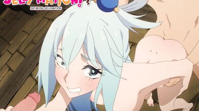 Squishy and Naked! Aqua from Konosuba in Jellymation