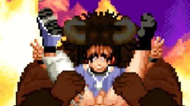 Chris gets boned by the Minotaur and becomes preggers!