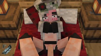 Girlfriend's Creamy Minecraft Sex Animation