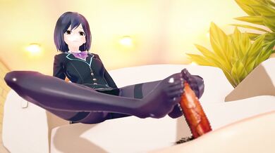 'Rin and Shizuka - Nijisanji (Ninja Sex) [Tentacle Shisui]'