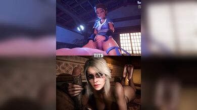 *Ciri vs Katara: An Epic Battle of Sexiness (NSFW)*