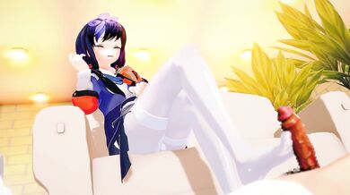 'Fantasy Love Triangle Involving Three High School Girls: Nei Nijisanji and Ponto [A Sensual Tale of Passionate Desire]"