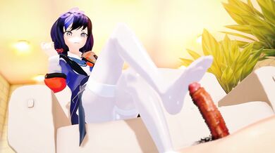 'Fantasy Love Triangle Involving Three High School Girls: Nei Nijisanji and Ponto [A Sensual Tale of Passionate Desire]"