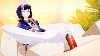 'Fantasy Love Triangle Involving Three High School Girls: Nei Nijisanji and Ponto [A Sensual Tale of Passionate Desire]"