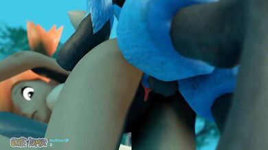 Lustful Lucario Bred by Luscious Misty [White Arousal]