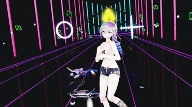 Cyber Sexy Strip Show with the Silver Wolf