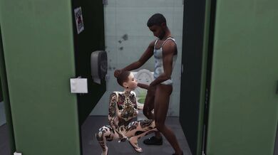 Toilet Blowjob