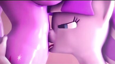 A tale of two foxholes: Twilight sparkle's anal adventures with her horny mother