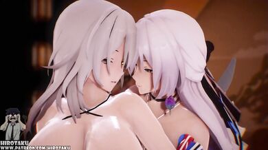 Railway Hottie Gets Fucked Hard by the Hilichurl Monster in Honkai Star Rail : Bronya - Stelle