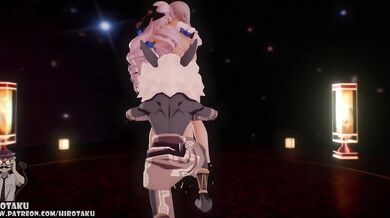 Railway Hottie Gets Fucked Hard by the Hilichurl Monster in Honkai Star Rail : Bronya - Stelle
