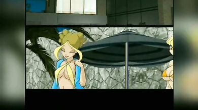 '"Dirty Momma" Stella, the sexy maid, seduces Flora in an explosive hentai episode of "Winx Club."