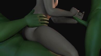 Ogre fucks cute twink in threesome ecstasy