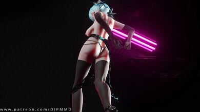 Genshin Eula's Juicy Booty Takes on HypeBoy in a Blended Orgy of 2000