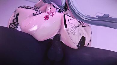 Sexy Cowgirl Rides the Wild West with a Tattooed Hentai Porn Queen