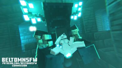 Minecraft Animation Beltom's Naughty Commission: Warden's Hardcore Exploration