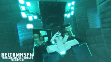 Minecraft Animation Beltom's Naughty Commission: Warden's Hardcore Exploration