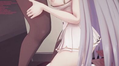 Rodney is trapped in a futuristic, steam-powered dungeon where he must endure a series of sexual encounters with robots and cyborgs to escape.