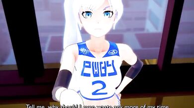 My Hentai Porn Trainer is Not Enough! Weiss vs RWBY [Combat Wombat]