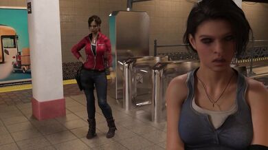 Gorgeous Claire and Sexy Jill's Public Orgy on a Train (Preview)