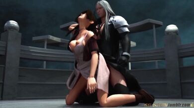 Sexy Aerith and Hunky Sephiroth Are you ready for an explosive encounter?