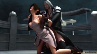 Sexy Aerith and Hunky Sephiroth Are you ready for an explosive encounter?