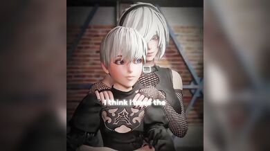9S-kun's Sexy Cyborg Slut Transformation