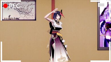 Moral boosting threesome: Kujou Sara's 3. Satisfaction