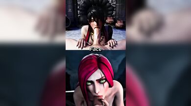 Breaking the Wheel: Morrigan vs Katarina in a Hentai Battle Royale!