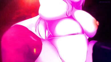 Uncensored Dragon Boobs and Butts in the Club