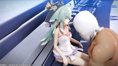 Busty Gals Ride Hard in 'Honkai Star Rail HouHou'