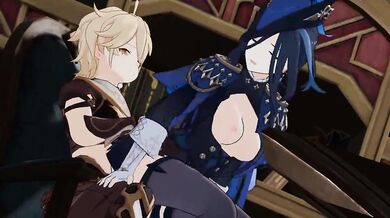 Clorinde KishiBakura: A Lustful Tale of a Priestess and Her Demonic Seduction