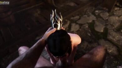 Shadowheart: Auxtasy's Oral Creampie Domination