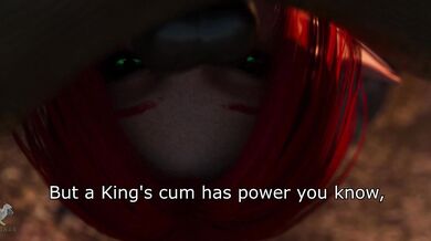 The Frog Prince Blows his Loads on the Mouth of a Seductive Elf while Preaching