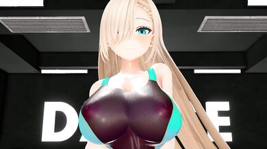 - Busty Asuna in a Wet Swimsuit Gets Nailed by a Horny Cock