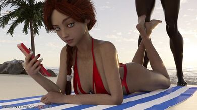 Teen gets surprise butt fucked and knocked up in public by mystery man