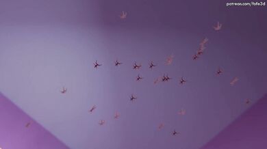 Tracer's Small Group of People Giantess Cartoon [Poor Quality]