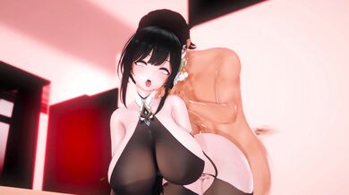 Tempting Maid in a Sexy Zhenhai Uniform
